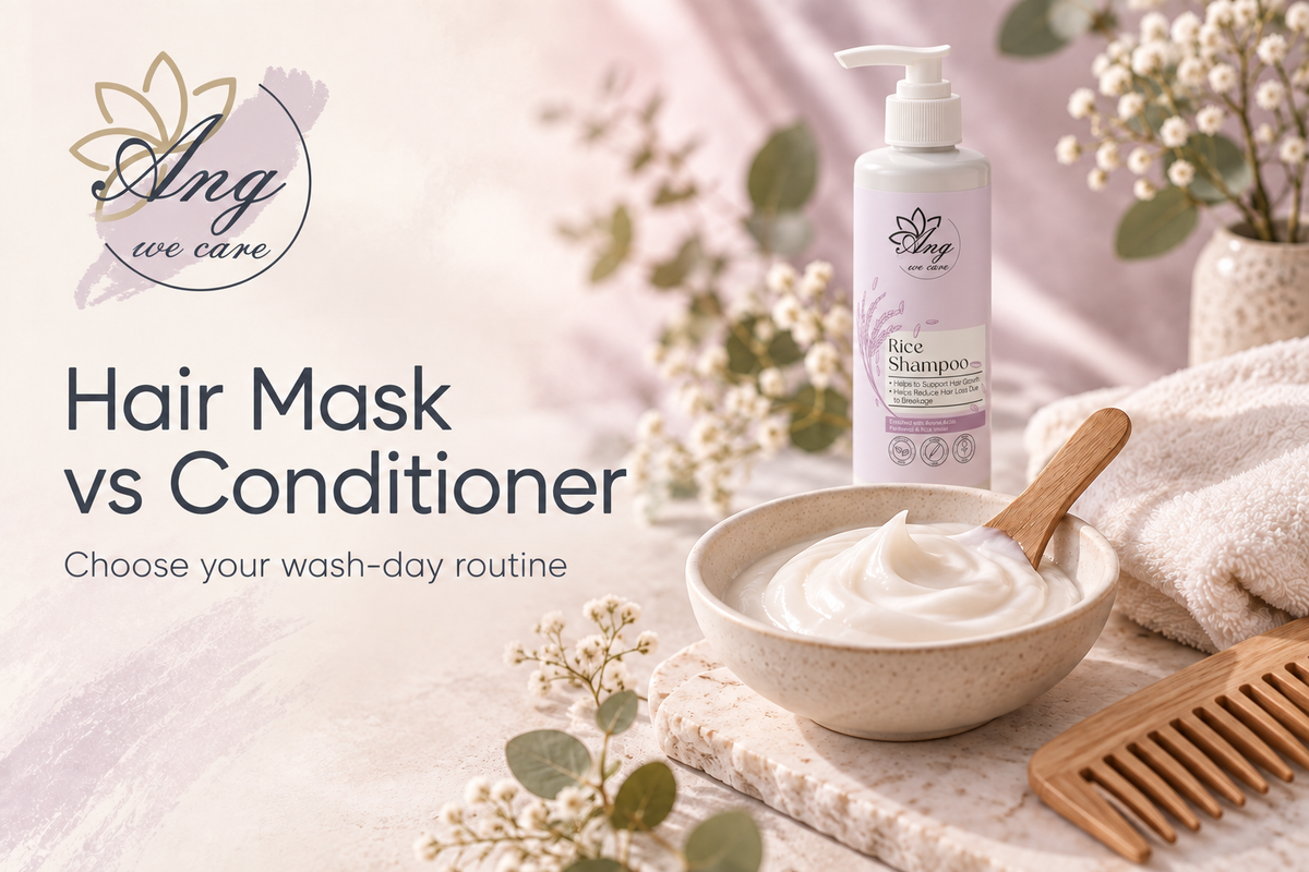 Hair Mask vs Conditioner and How to Choose