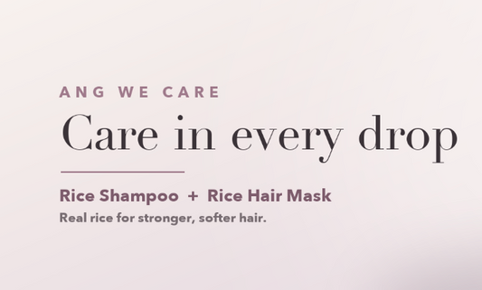 Rice Shampoo and Rice Hair Mask: The ANG Rice Ritual for Stronger, Softer Hair