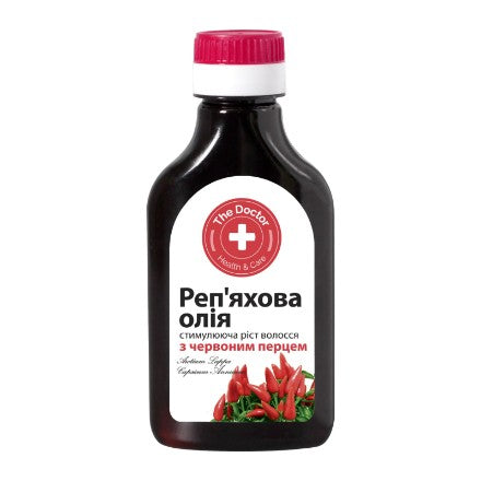 Burdock oil with red pepper