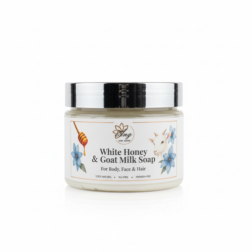 ANG-White Honey & Goat Milk Soap