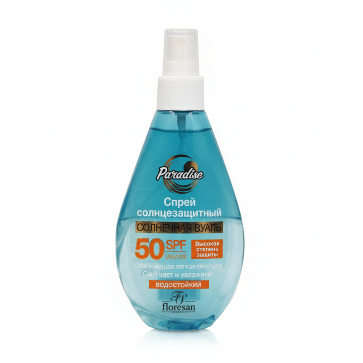 بخاخ واقي شمس SPF 50، وشاح الشمس
