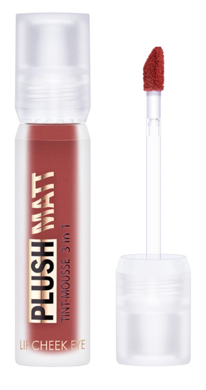 PLUSH MATT Tint-Mousse 3 in 1 – Shade 306 Plumy Plum