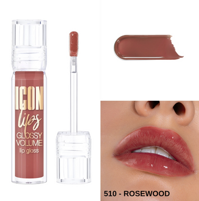 ICON Lips Glossy Volume – Shade 510 Rosewood