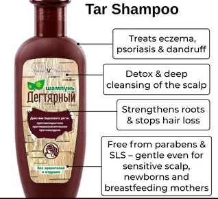 Tar Shampoo | Eczema and Dandruff Treatment