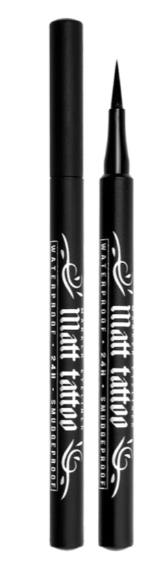 Matt Tattoo Eyeliner – ultra-black, velvet-matte