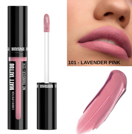 Matt Tattoo Liquid Lipstick – shade 101 LAVENDER PINK