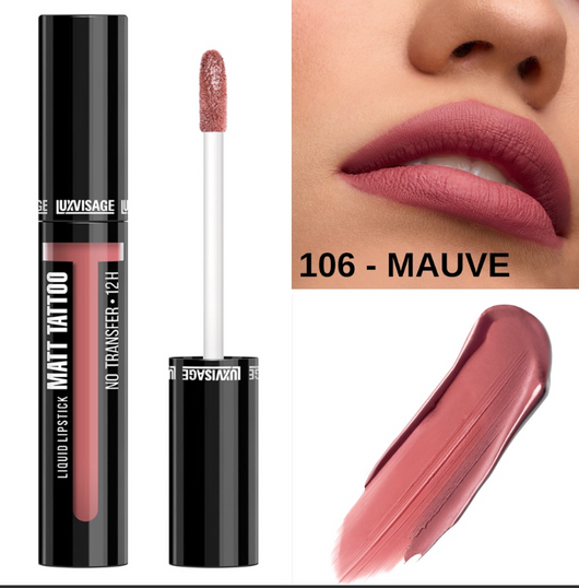 Matt Tattoo Liquid Lipstick – shade 106 MAUVE