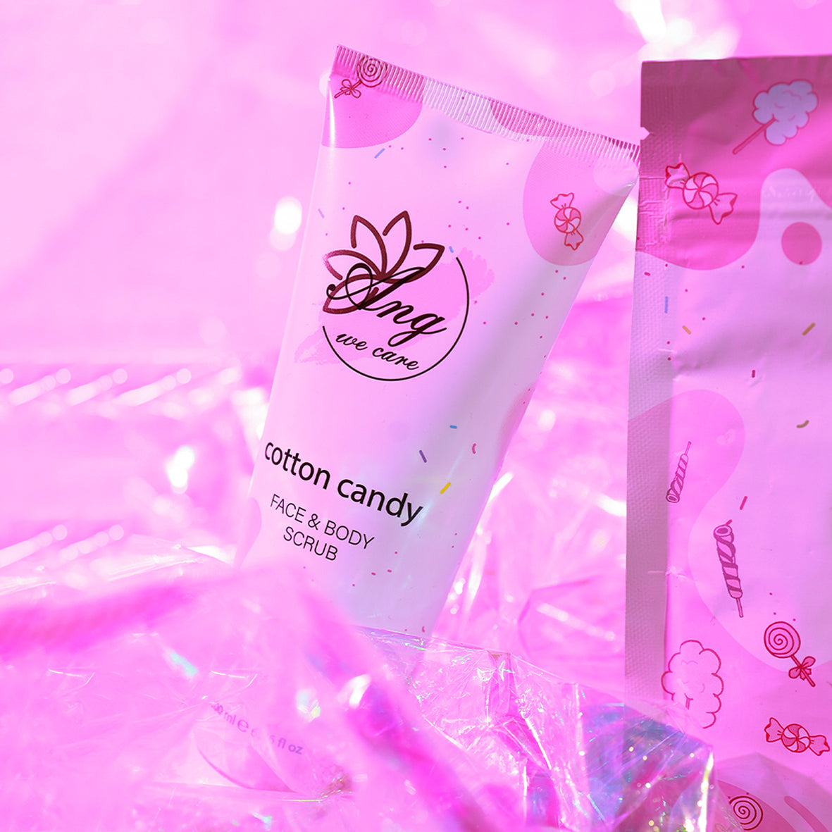 ANG Face & Body Scrub — Cotton Candy