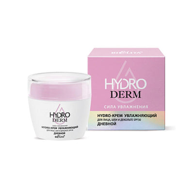HYDRODERM Moisturizing Day Hydro-Cream SPF 30 For Face, Neck & Décolleté