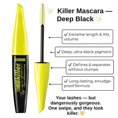 Killer Mascara — Deep Black
