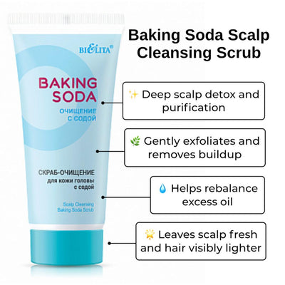 Baking Soda Scalp Cleansing Scrub
