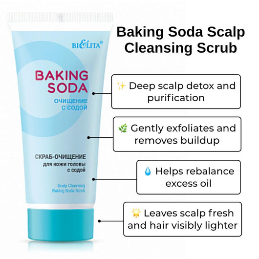 Baking Soda Scalp Cleansing Scrub