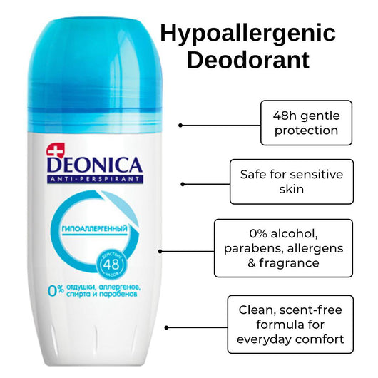 Hypoallergenic Deodorant