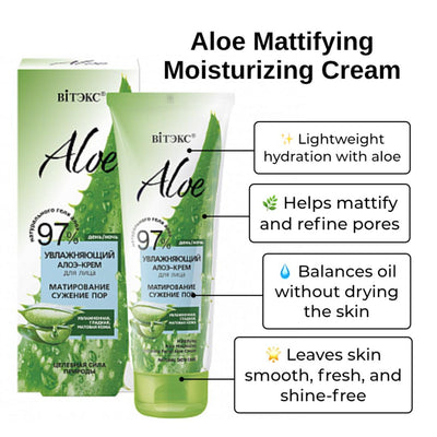 Hydrating Aloe Cream - For Hydrating Face