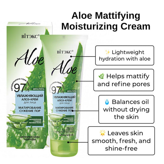 Hydrating Aloe Cream - For Hydrating Face