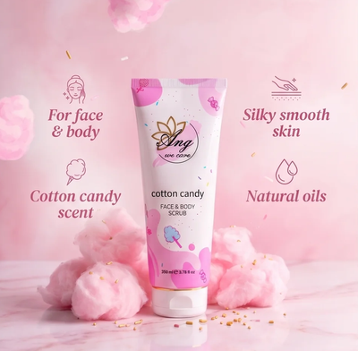 ANG Face & Body Scrub — Cotton Candy