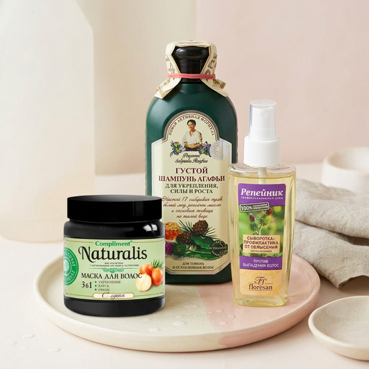 ANG Hair Fall Treatment set, soft daylight lifestyle