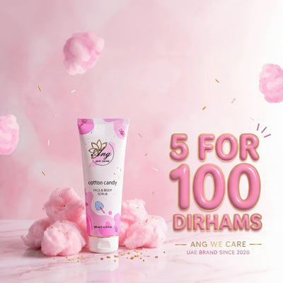 ANG Face & Body Scrub — Cotton Candy