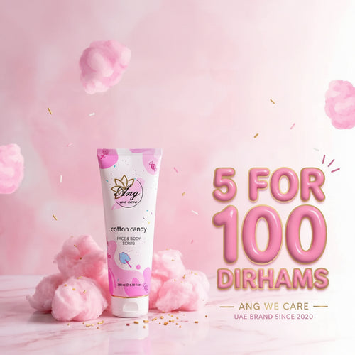 ANG Face & Body Scrub — Cotton Candy