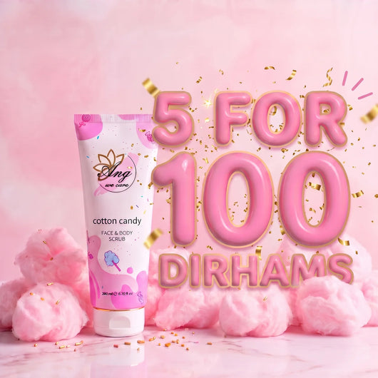 ANG Face & Body Scrub — Cotton Candy