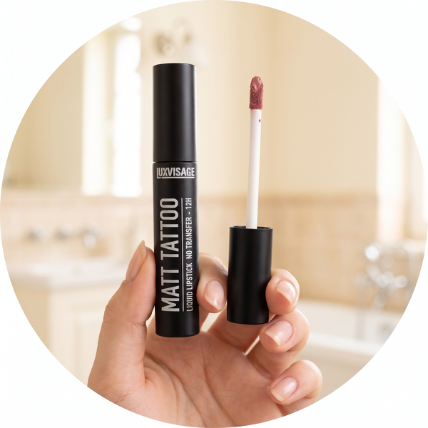 Matt Tattoo Liquid Lipstick held in hand
